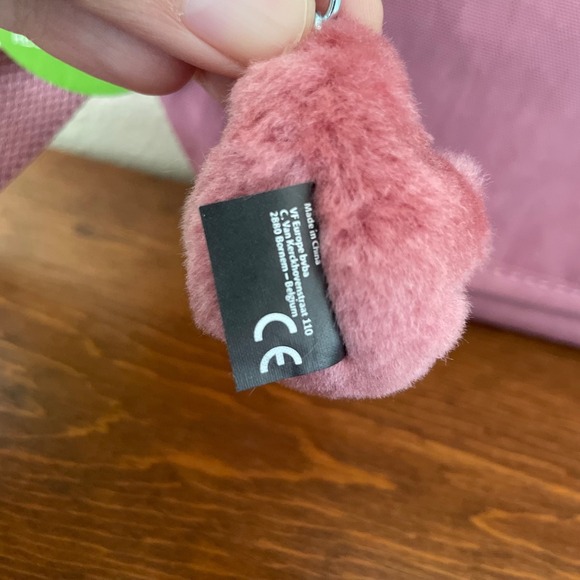 Kipling Sabian Crossbody Bag Sweet Pink Mauve Monkey Charm NWT - Picture 4 of 16